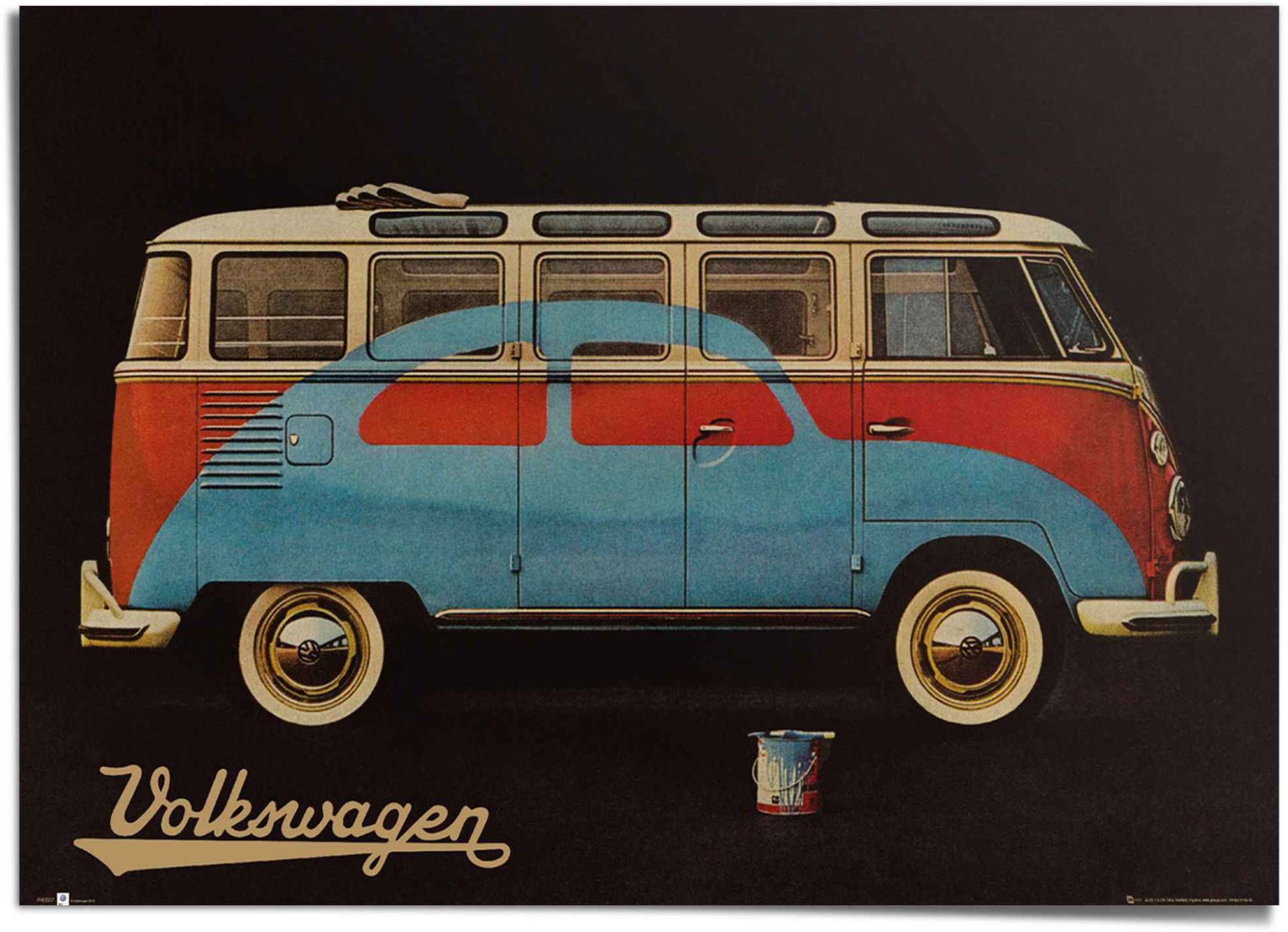 Reinders! Poster »VW Camper« von Reinders!