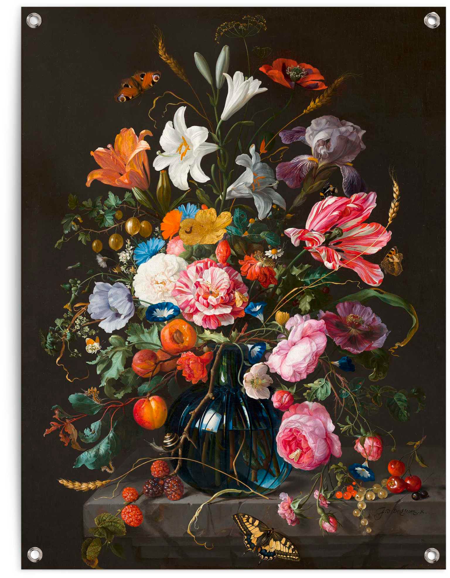 Reinders! Poster »Vase mit Blumen« von Reinders!