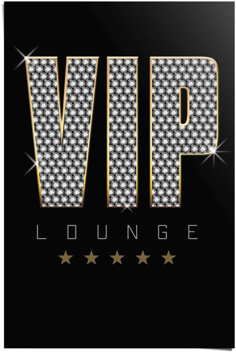 Reinders! Poster »Vip Lounge«, (1 St.) von Reinders!