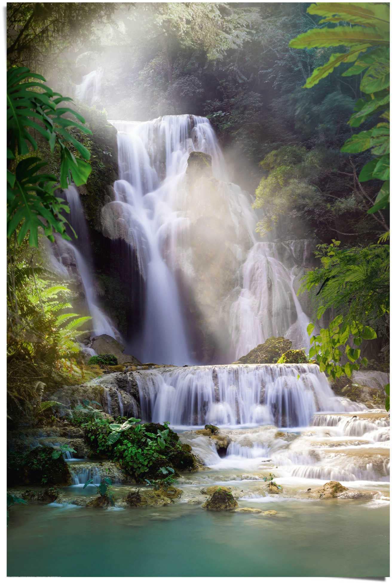 Reinders! Poster »Wasserfall« von Reinders!