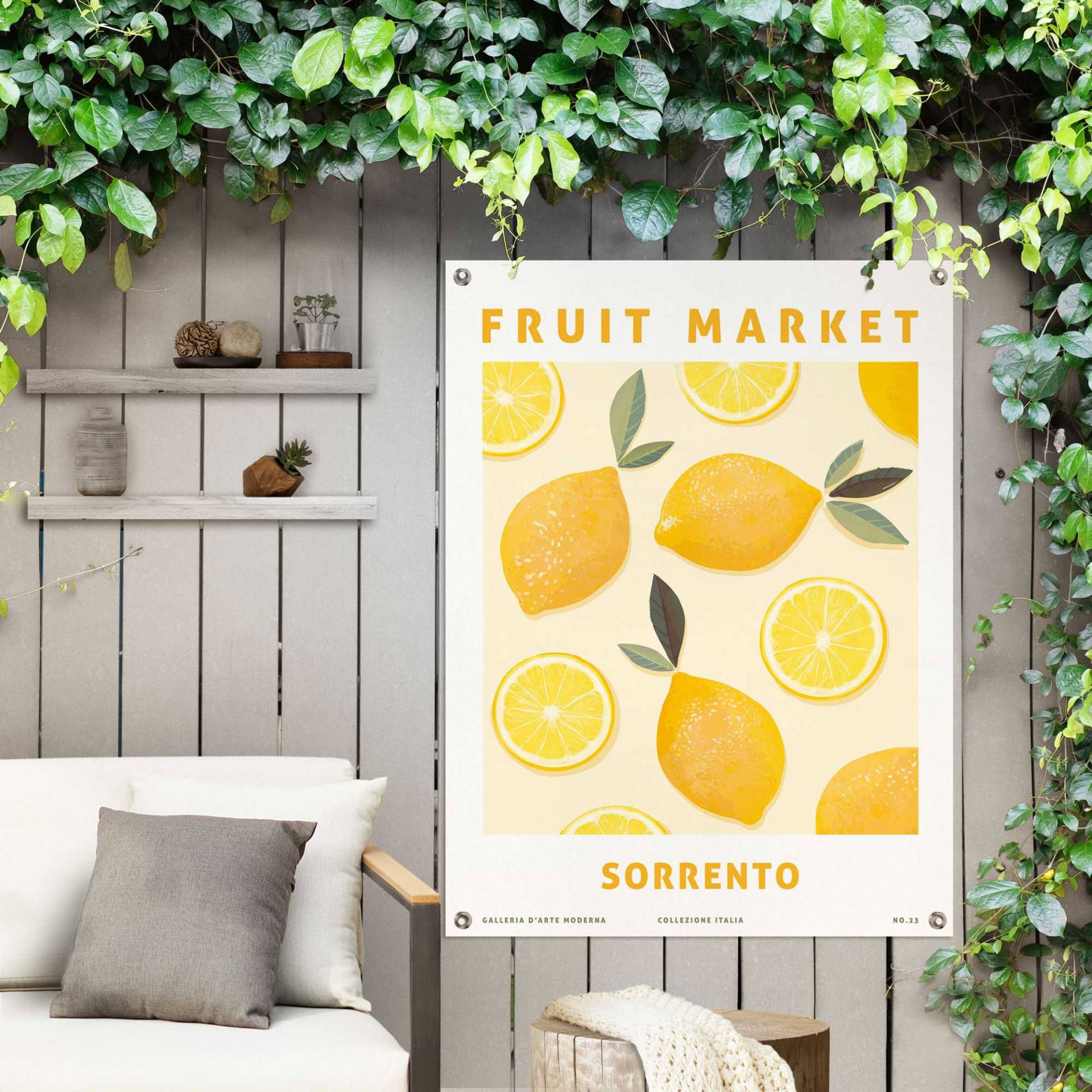 Reinders! Poster »Zitronen«, Outdoor für Garten oder Balkon Reinders! Poster »Zitronen«, Outdoor für Garten oder Balkon von Reinders!