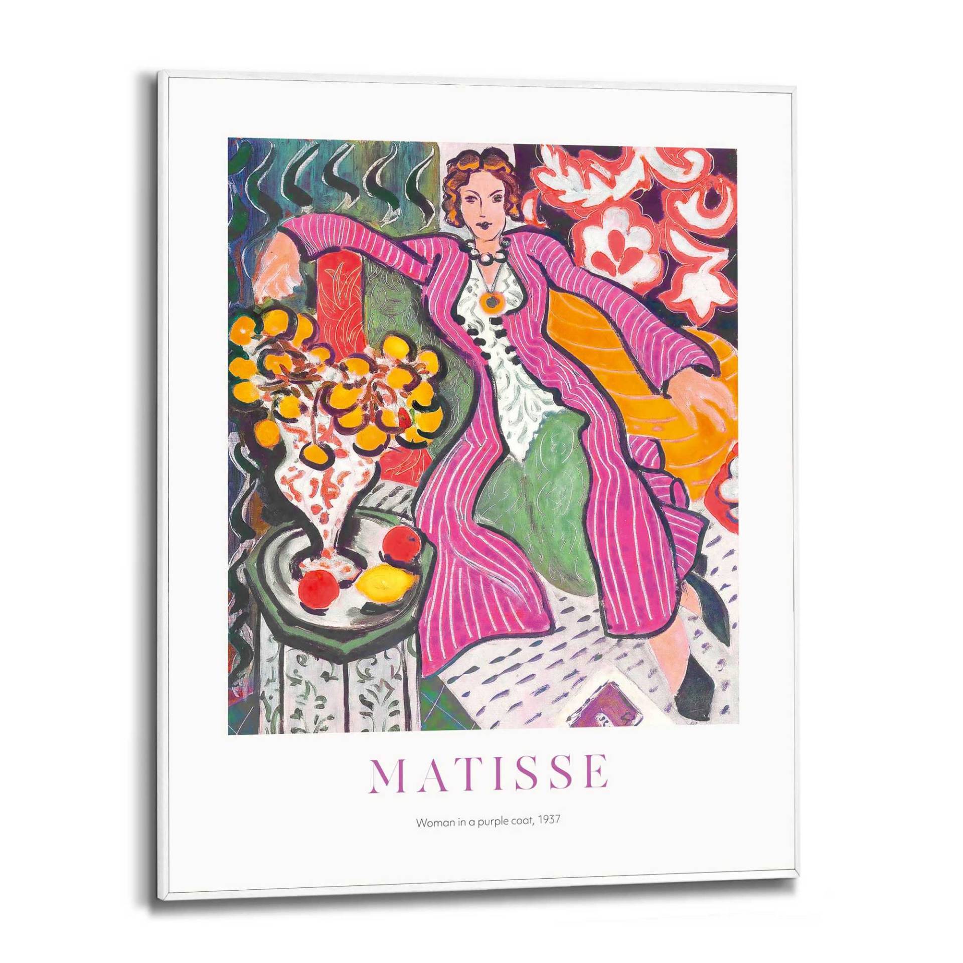 Reinders! Poster »Matisse - Frau im lila Mantel« Reinders! Poster »Matisse - Frau im lila Mantel« von Reinders!