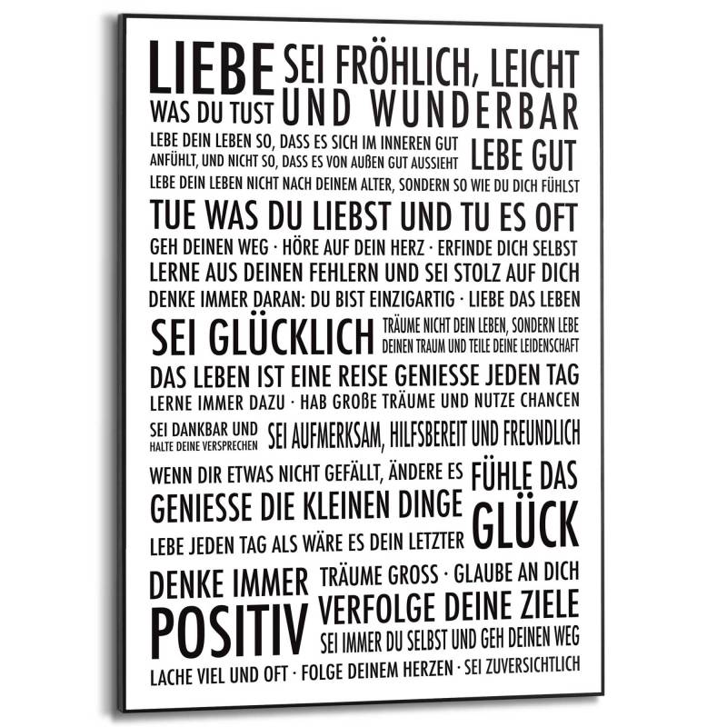 Reinders! Poster »Positiv Leben« von Reinders!