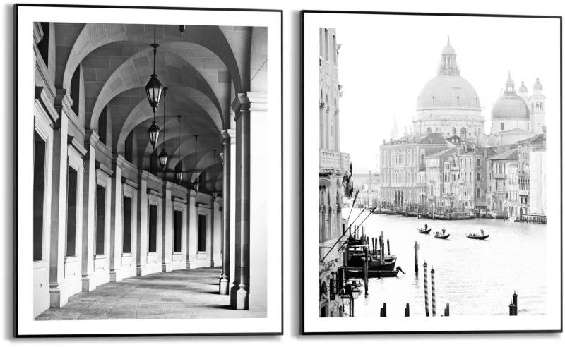 Reinders! Wandbild »Reisen Venedig - Vintage - Washington DC - Architektonisch«, (2 St.) von Reinders!