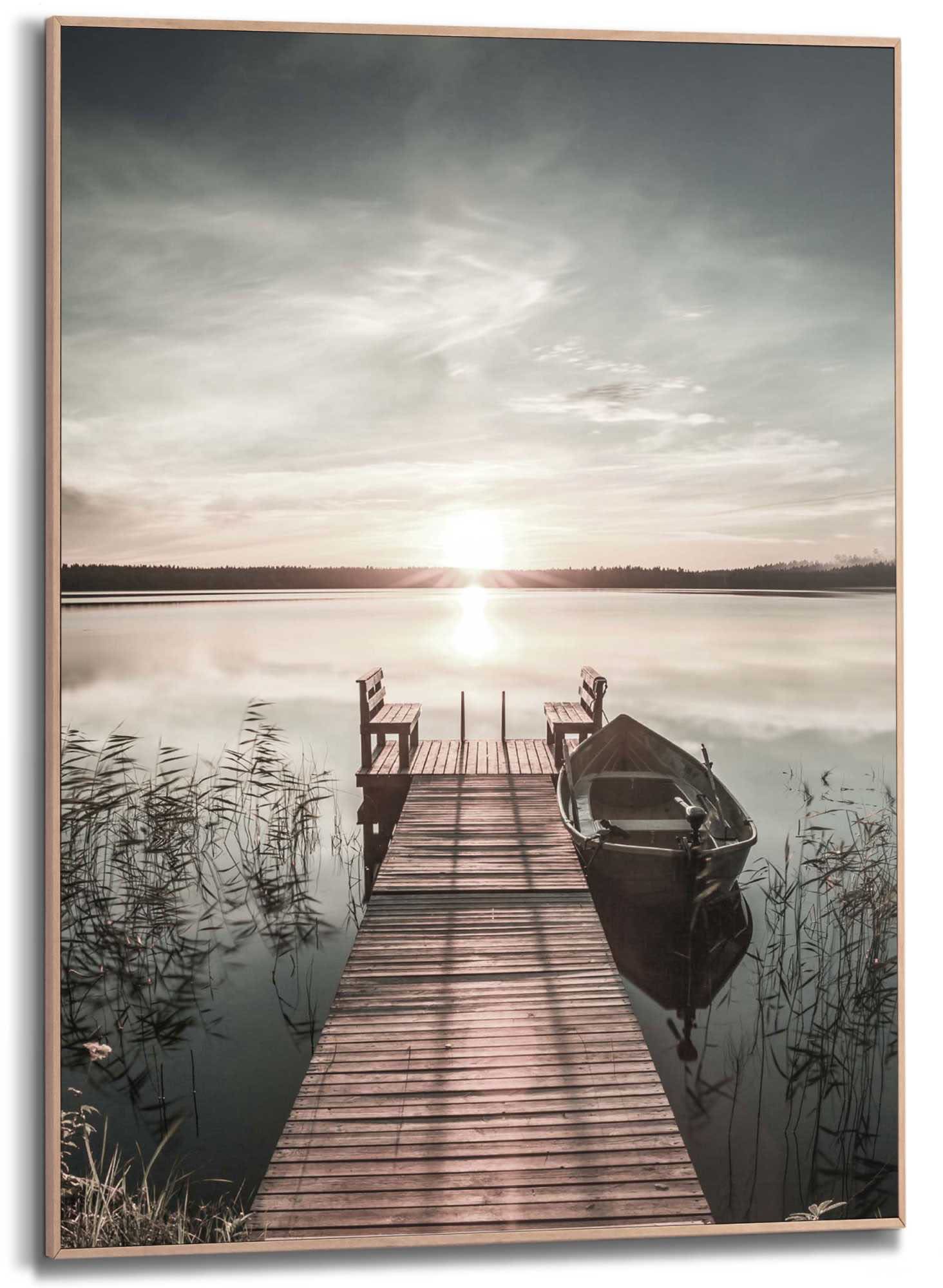 Reinders! Wandbild »Slim Frame Wood 50x70 Scandic Jetty« Reinders! Wandbild »Slim Frame Wood 50x70 Scandic Jetty« von Reinders!