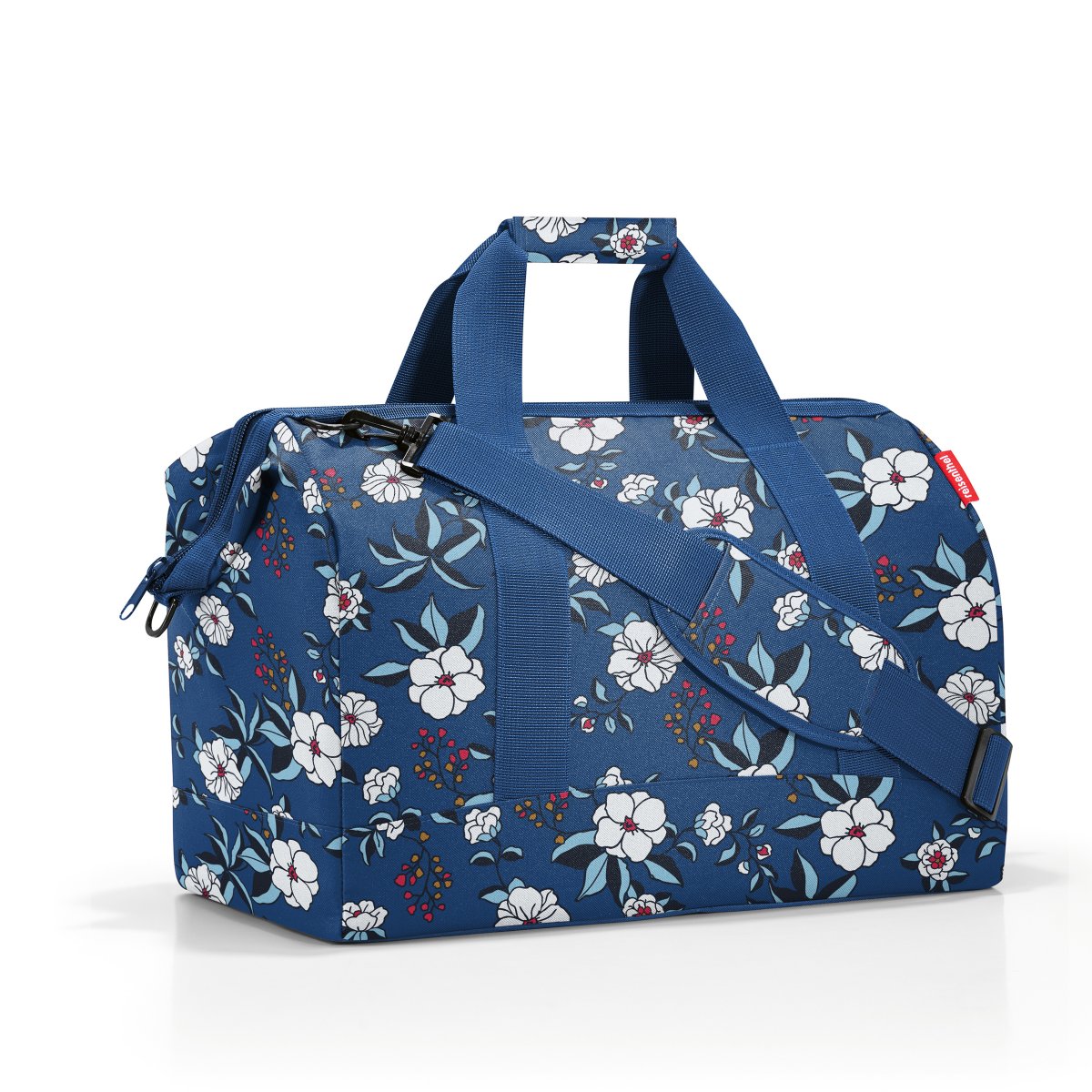 Allrounder L - Reisetasche, Garden Blue von Reisenthel