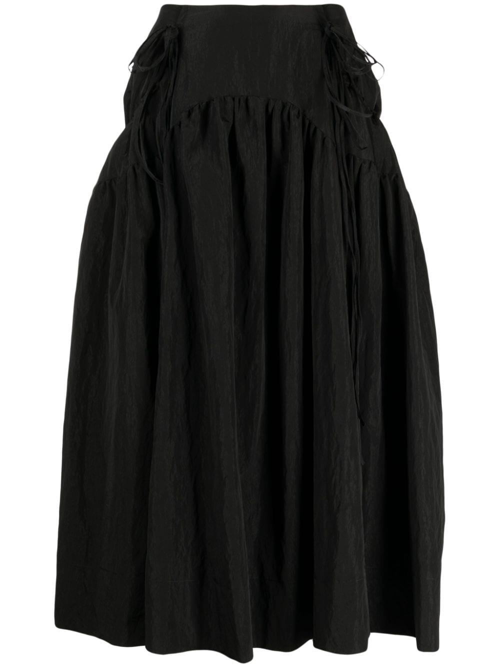 Rejina Pyo Anika pleated midi skirt - Black von Rejina Pyo