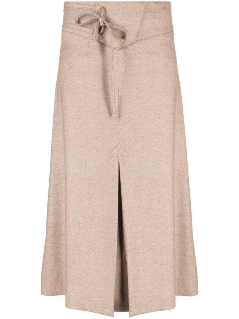 Rejina Pyo Boone wool-blend midi skirt - Brown von Rejina Pyo