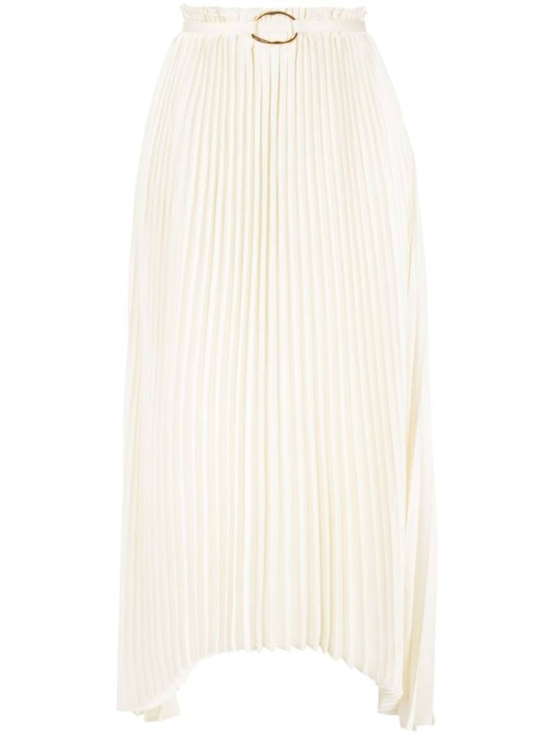 Rejina Pyo Dilan pleated midi skirt - White von Rejina Pyo