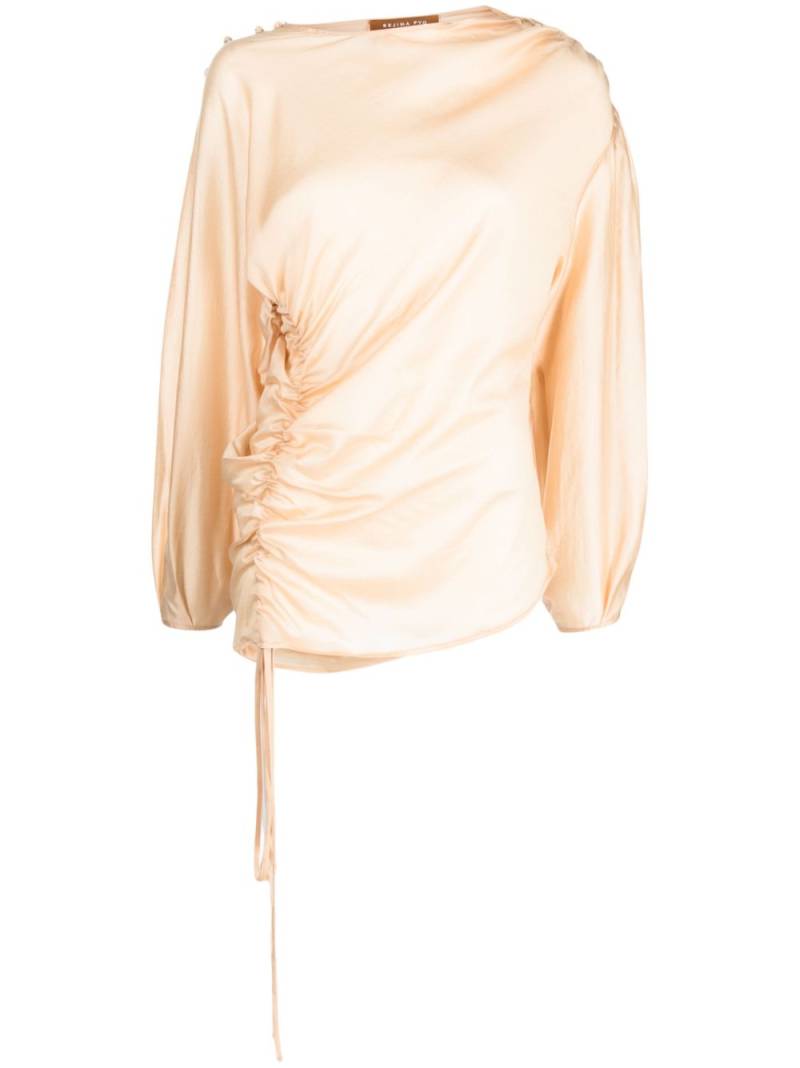 Rejina Pyo Ebba ruched blouse - Yellow von Rejina Pyo