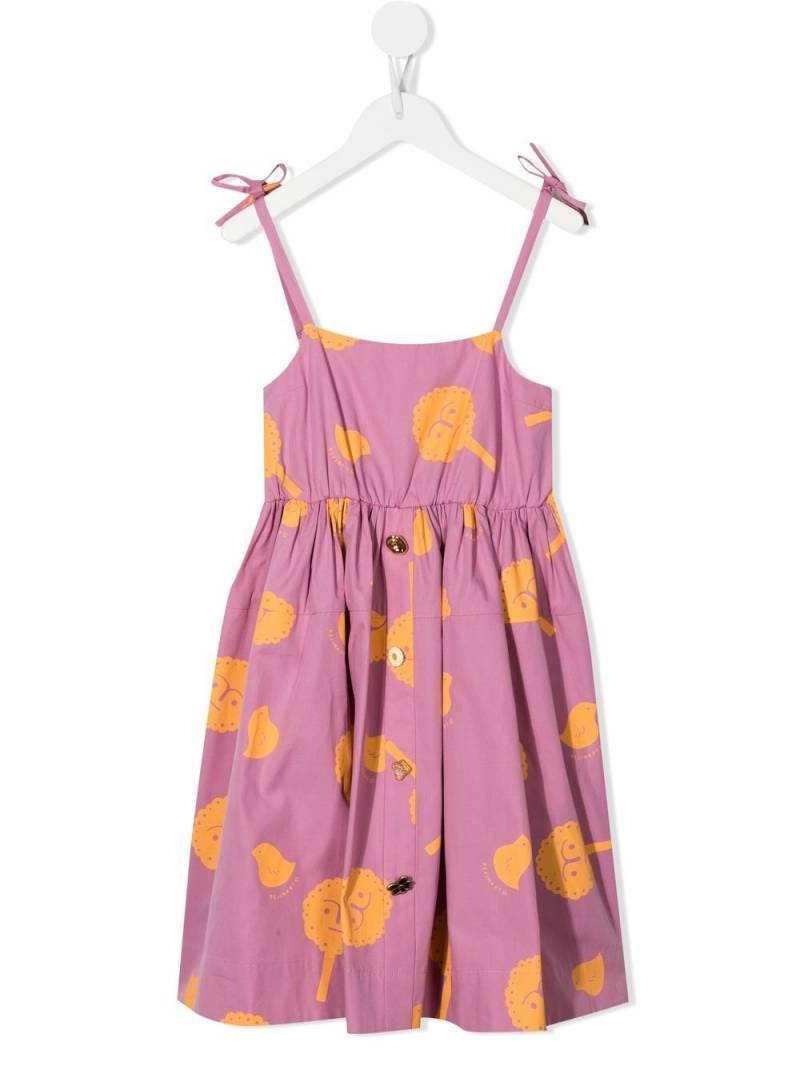 Rejina Pyo Esme tree-print organic cotton dress - Purple von Rejina Pyo