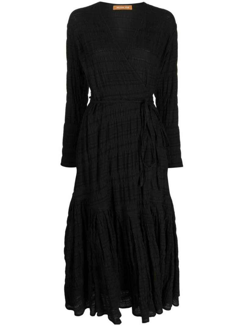 Rejina Pyo Irena wrap dress - Black von Rejina Pyo