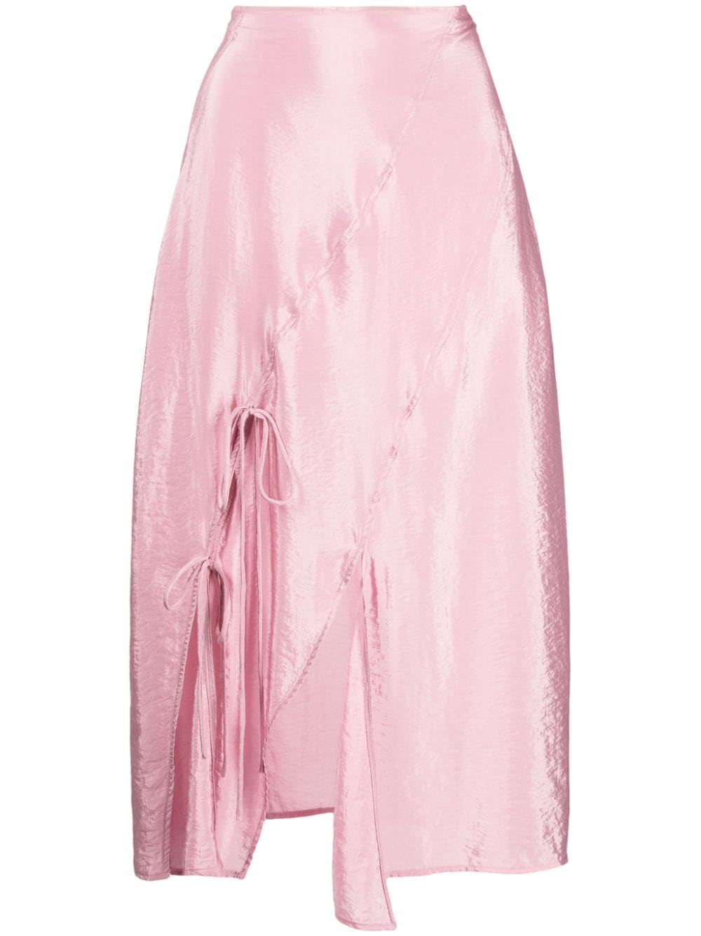 Rejina Pyo Joey draped midi skirt - Pink von Rejina Pyo