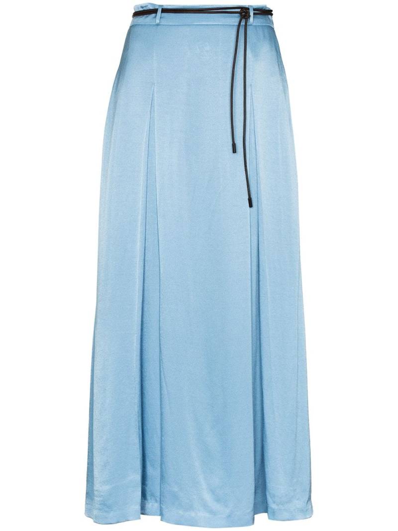 Rejina Pyo Malia pleated midi skirt - Blue von Rejina Pyo