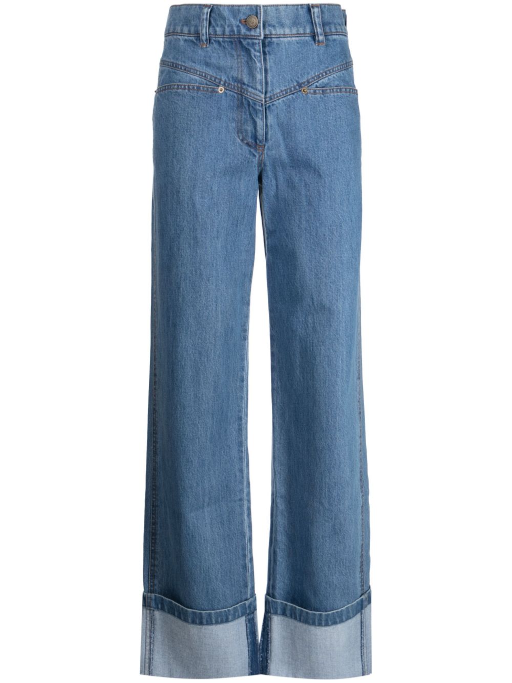 Rejina Pyo Nemy high-rise wide-leg jeans - Blue von Rejina Pyo