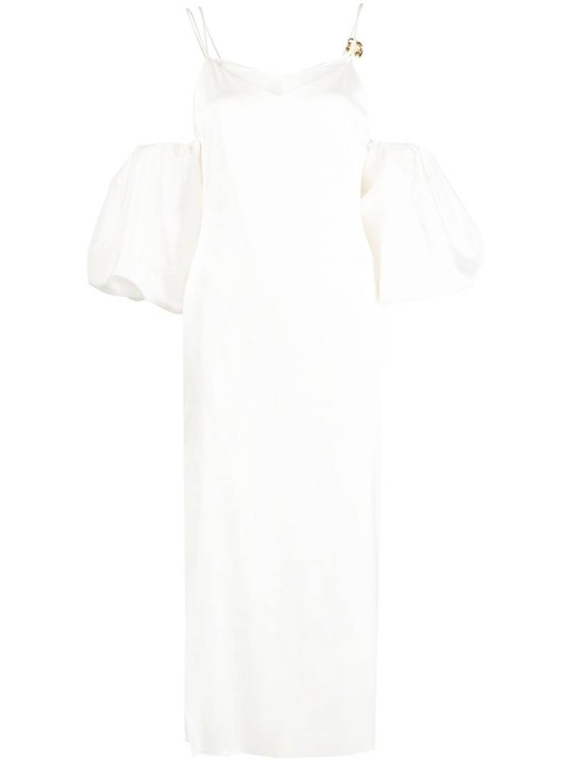 Rejina Pyo Stevie puff off-shoulder dress - White von Rejina Pyo