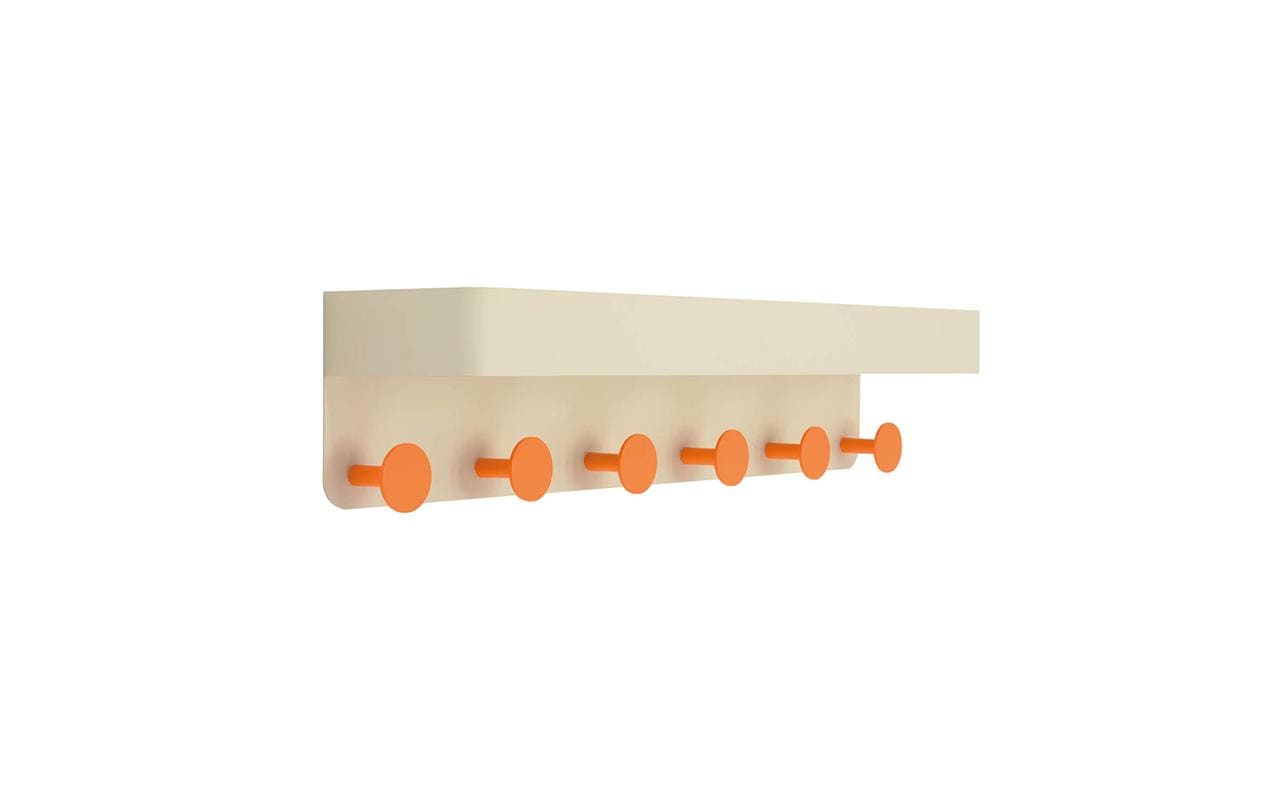 Remember Garderobenleiste »mit Ablage Crème, Orange« Remember Garderobenleiste »mit Ablage Crème, Orange« von Remember