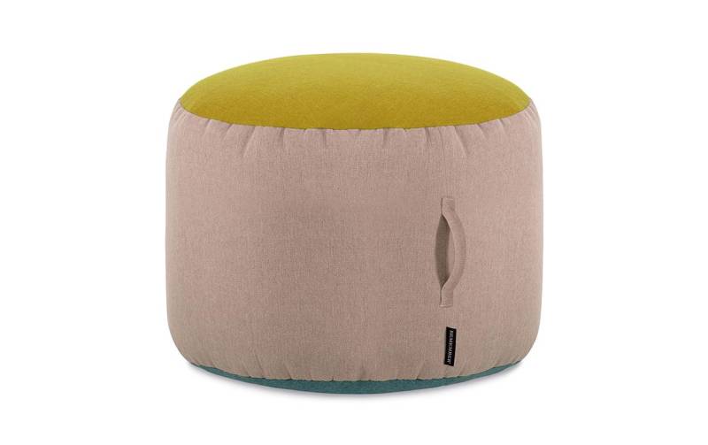 Remember Pouf »Sand, 40 x 55 cm, Beige/Hellgrün« von Remember