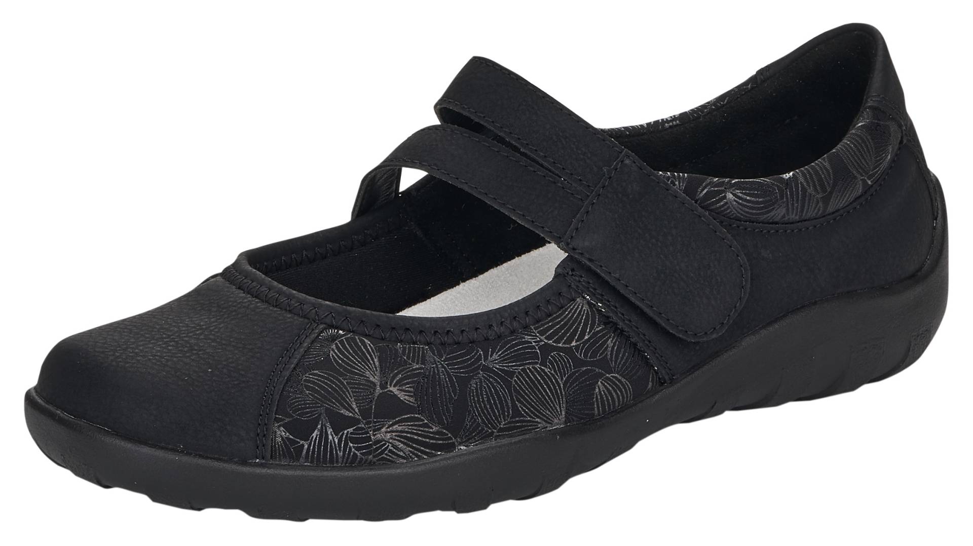 Remonte Ballerina, Slipper, Schlupfschuh, Slip-On Sneaker mit dezenter Snake-Optik von Remonte