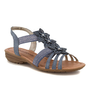 Remonte Damen Hohe Sandalette Blau von Remonte