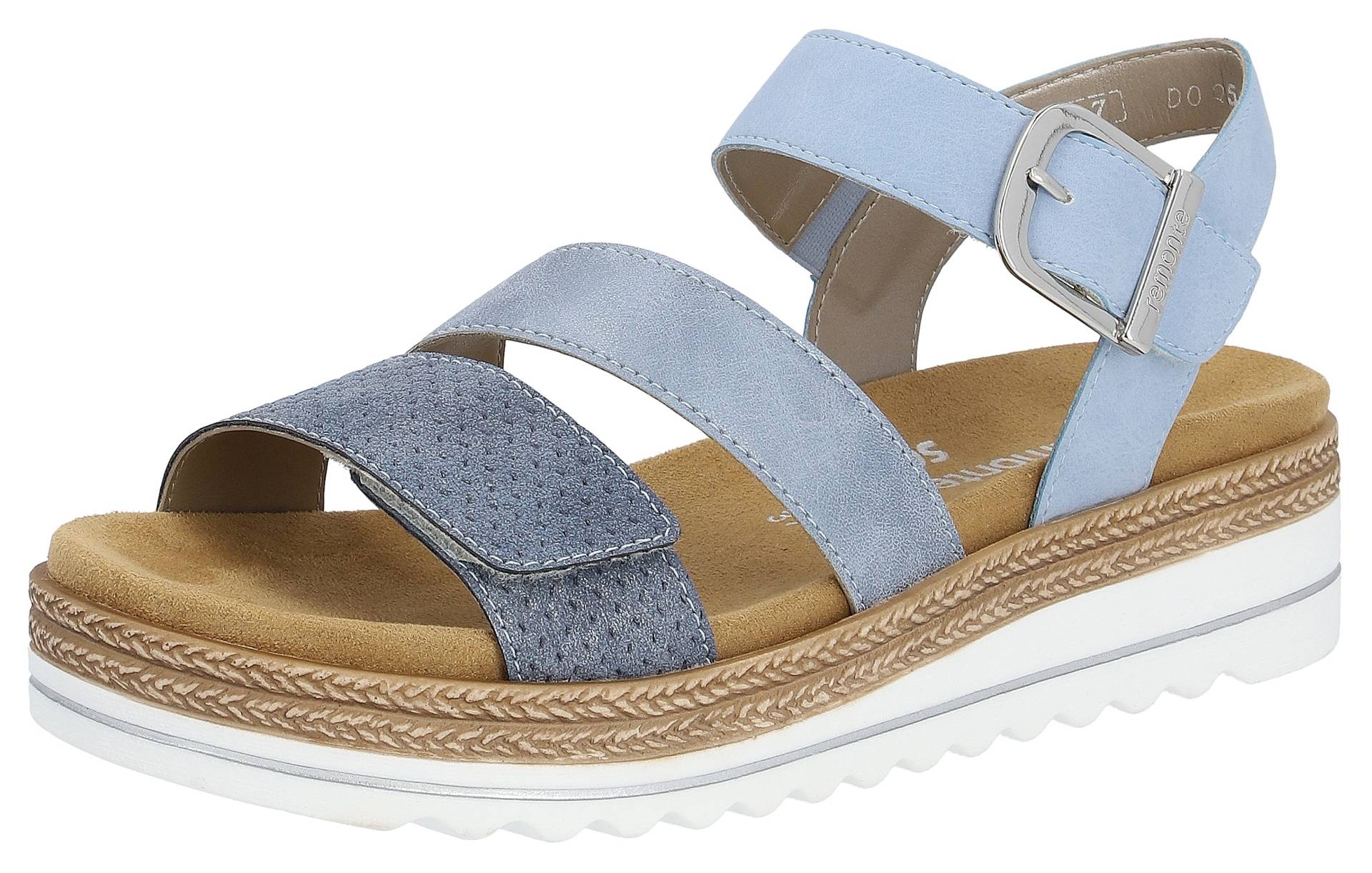 Remonte Keilsandalette, Keilabsatz, Sommerschuh, Sandale in veganer Verarbeitung Remonte Keilsandalette, Keilabsatz, Sommerschuh, Sandale in veganer Verarbeitung von Remonte