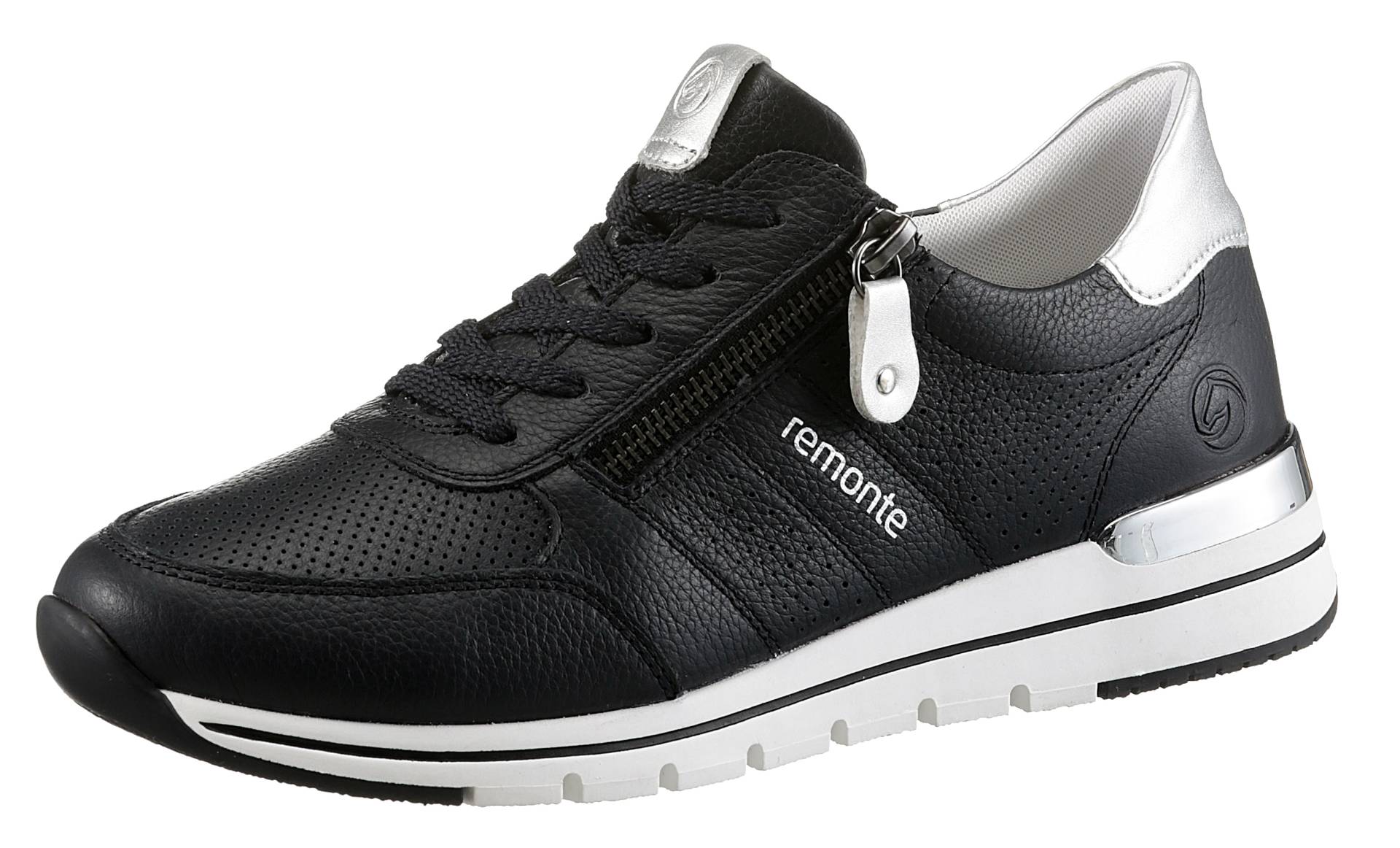 Remonte Keilsneaker, mit gepolstertem Fussbett, Freizeitschuh, Halbschuh, Schnürschuh von Remonte