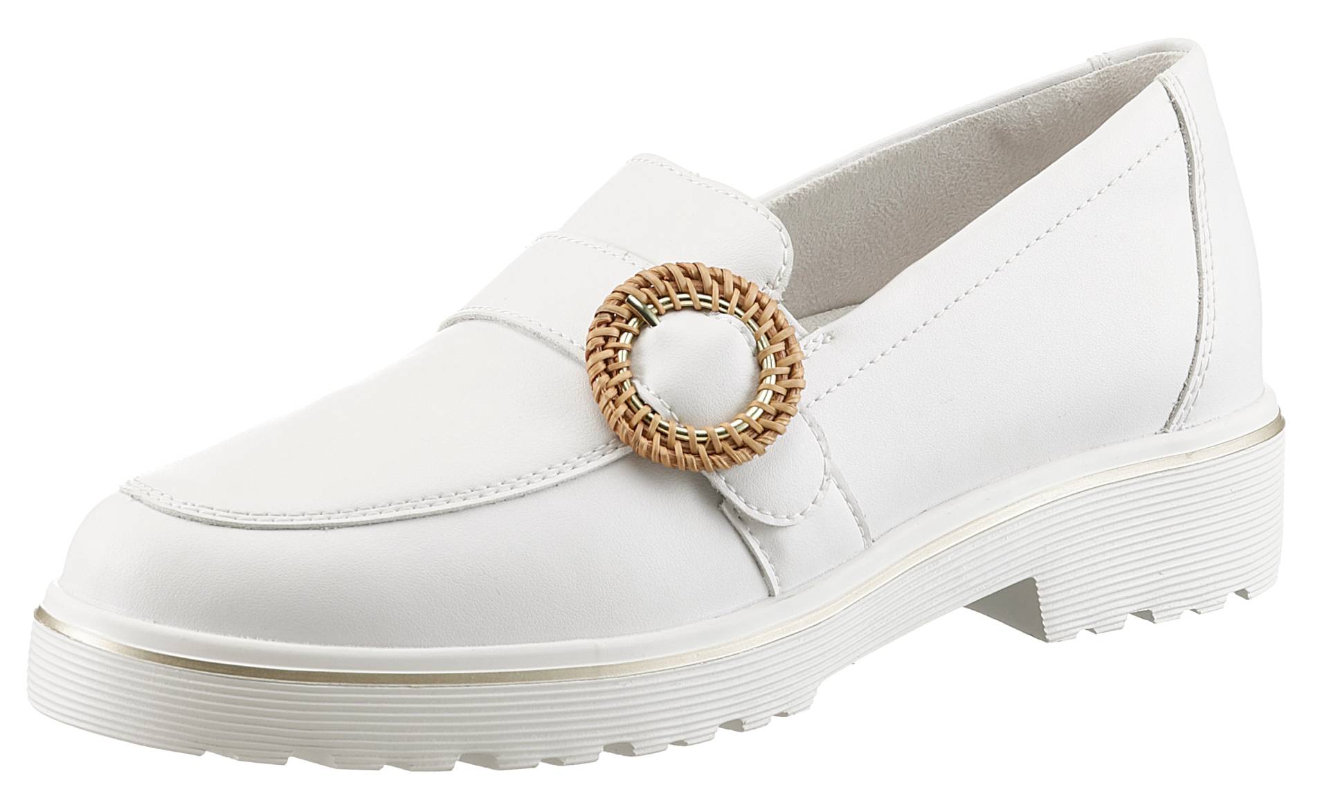 Remonte Loafer, Chunky Slipper, Plateau Slipper mit moderner Flecht-Zierschnalle Remonte Loafer, Chunky Slipper, Plateau Slipper mit moderner Flecht-Zierschnalle von Remonte
