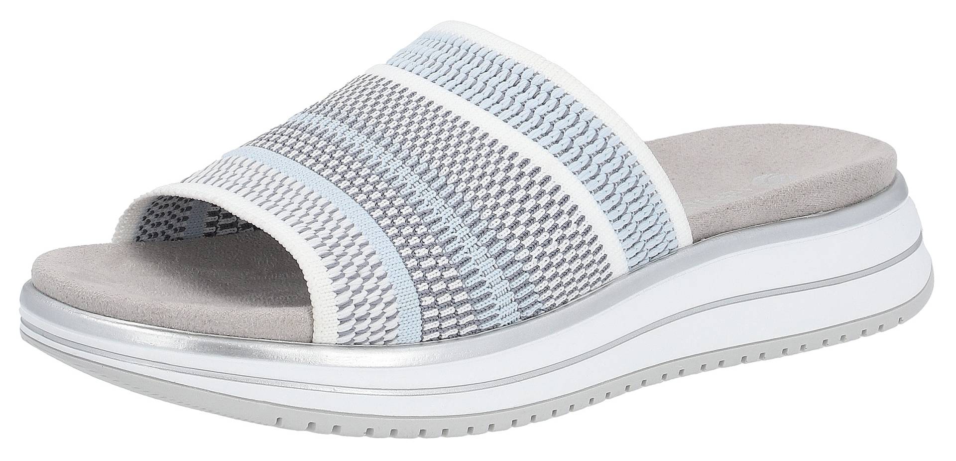 Remonte Pantolette, Keilabsatz, Sommerschuh, Schlappen mit praktischem Gummizug Remonte Pantolette, Keilabsatz, Sommerschuh, Schlappen mit praktischem Gummizug von Remonte