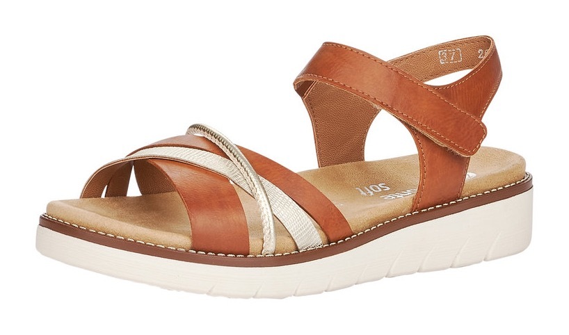 Remonte Riemchensandale, Keilabsatz, Sommerschuh, Sandalette mit herausnehmbarer Softeinlage Remonte Riemchensandale, Keilabsatz, Sommerschuh, Sandalette mit herausnehmbarer Softeinlage von Remonte