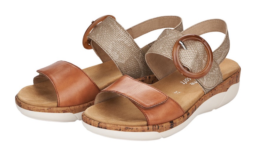 Remonte Keilsandalette, Sommerschuh, Riemchensandale, praktische Klettverschlüsse Remonte Keilsandalette, Sommerschuh, Riemchensandale, praktische Klettverschlüsse von Remonte