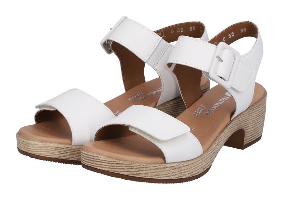 Remonte Sandalette »ELLE-Collection«, Sommerschuh, Sandale, Klettschuh, mit Klettverschlüssen von Remonte