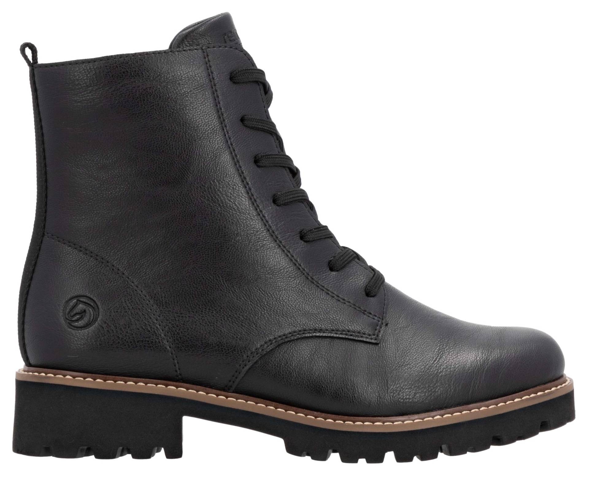 Remonte Schnürboots, Blockabsatz, Schnürstiefelette im Used Look Remonte Schnürboots, Blockabsatz, Schnürstiefelette im Used Look von Remonte