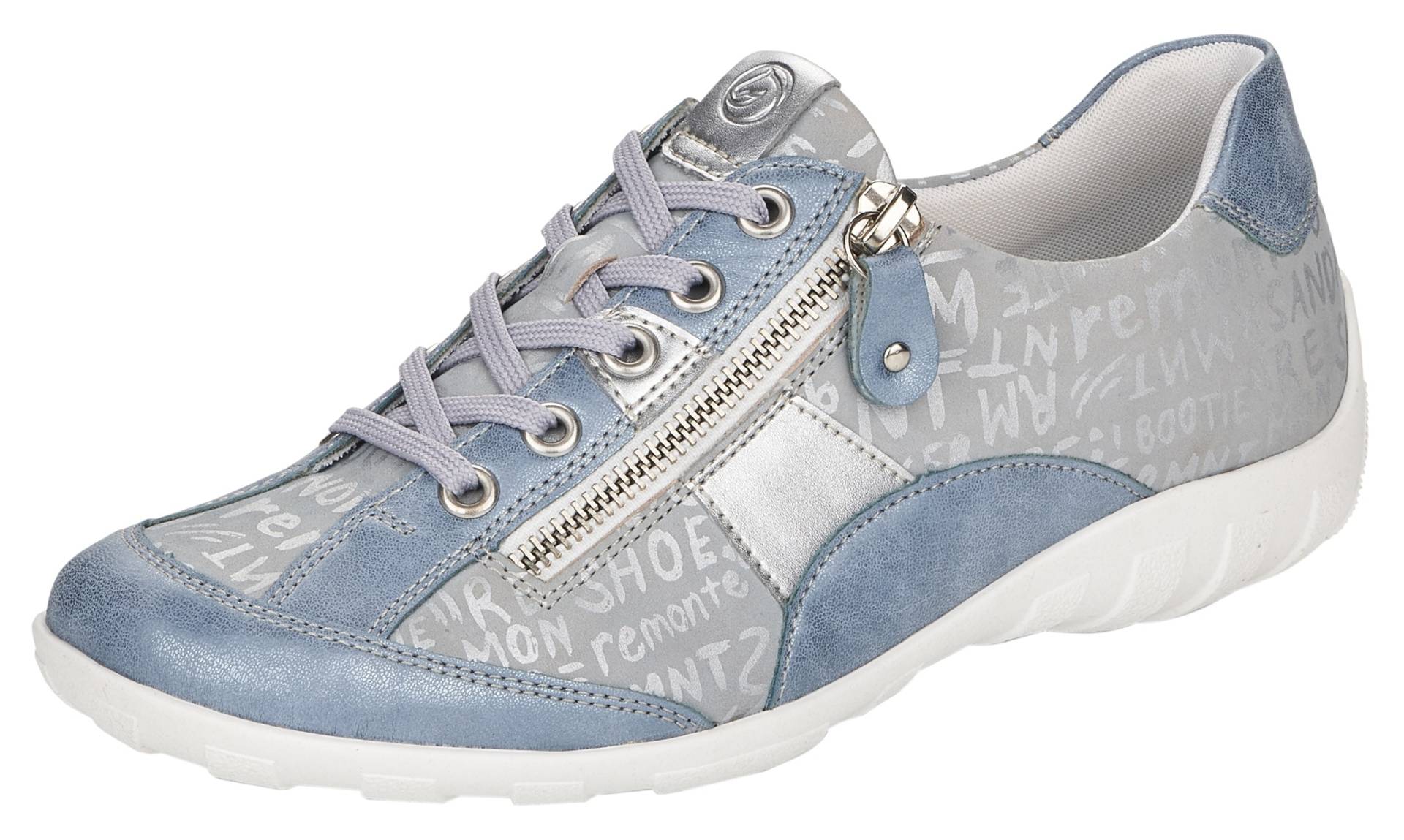 Remonte Schnürschuh, mit feinem Metallic-Schimmer, Freizeitschuh, Halbschuh, Schnürschuh Remonte Schnürschuh, mit feinem Metallic-Schimmer, Freizeitschuh, Halbschuh, Schnürschuh von Remonte