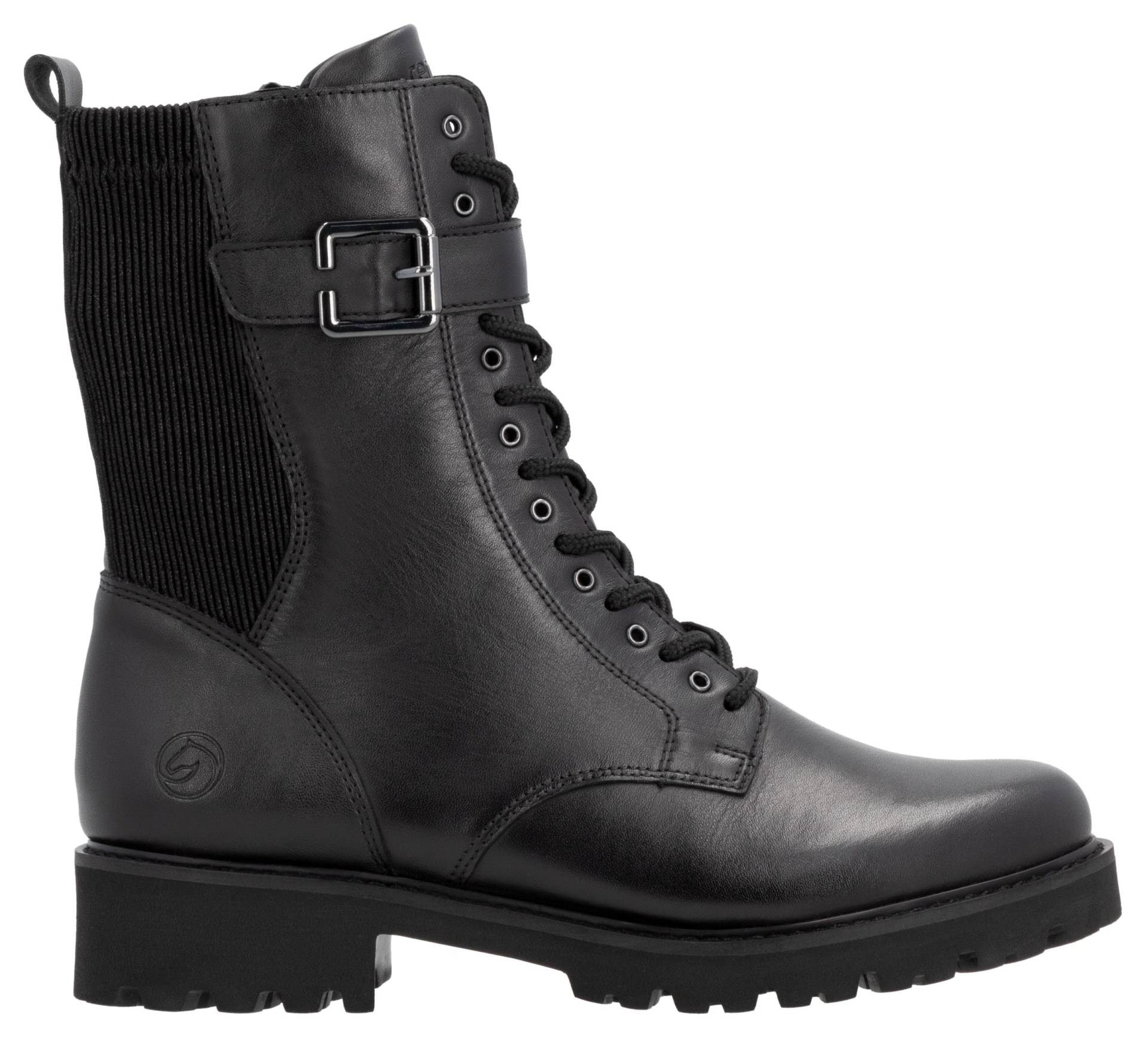 Remonte Schnürstiefelette, Blockabsatz, Schnürboots mit Zierschnalle Remonte Schnürstiefelette, Blockabsatz, Schnürboots mit Zierschnalle von Remonte
