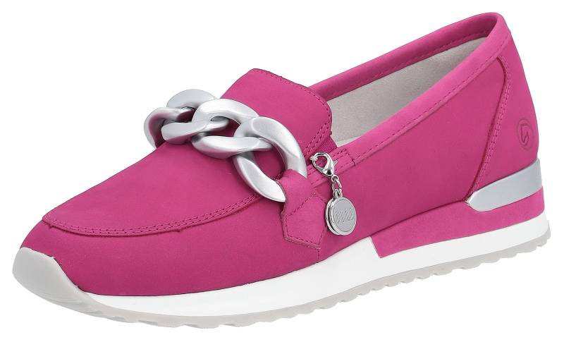 Remonte Slipper »ELLE-Collection«, Loafer, Schlupfschuh mit trendiger Zierkette von Remonte