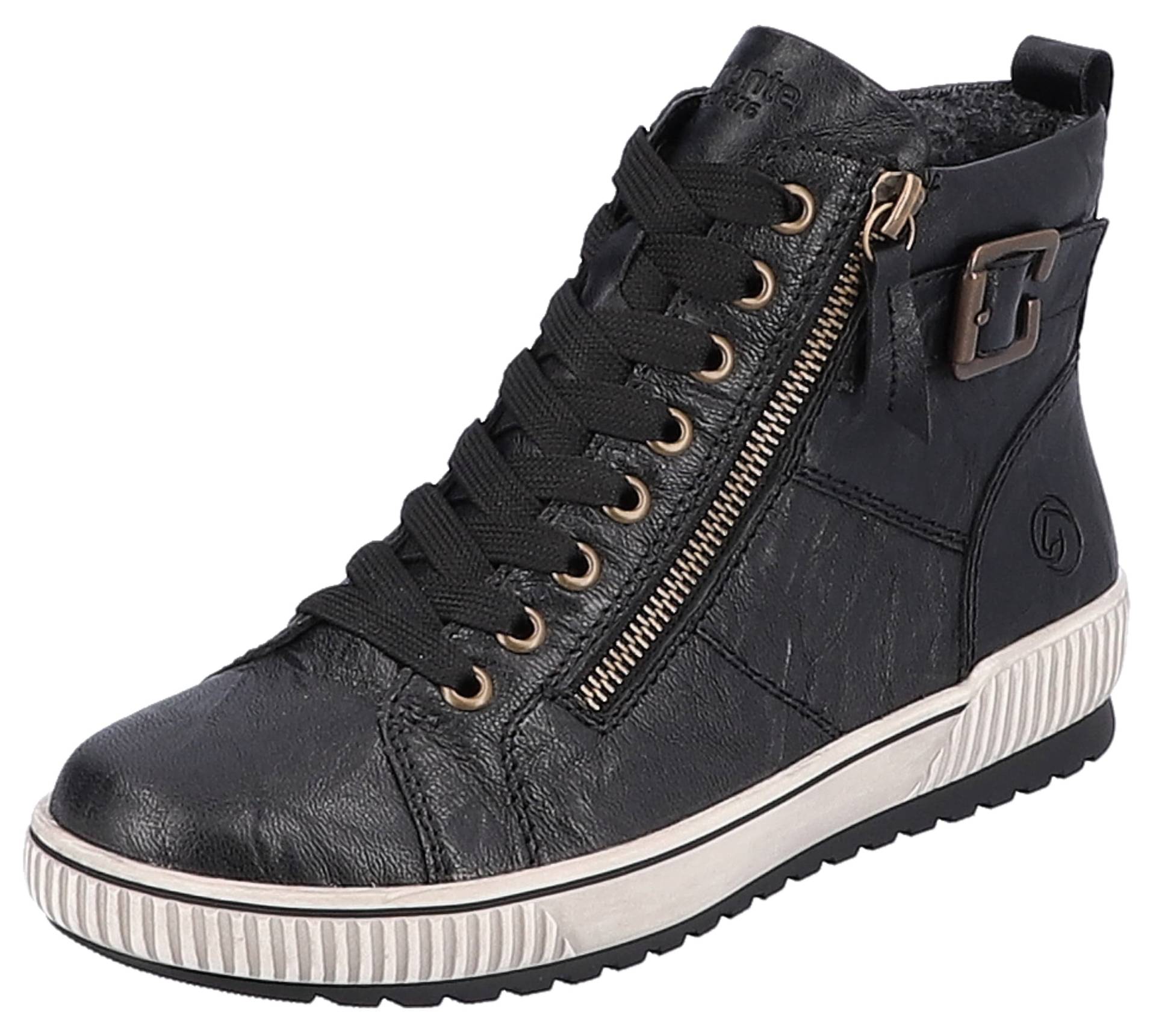 Remonte Plateausneaker, Freizeitschuh, High-Top-Sneaker, Schnürer mit trendiger Zierschnalle Remonte Plateausneaker, Freizeitschuh, High-Top-Sneaker, Schnürer mit trendiger Zierschnalle von Remonte