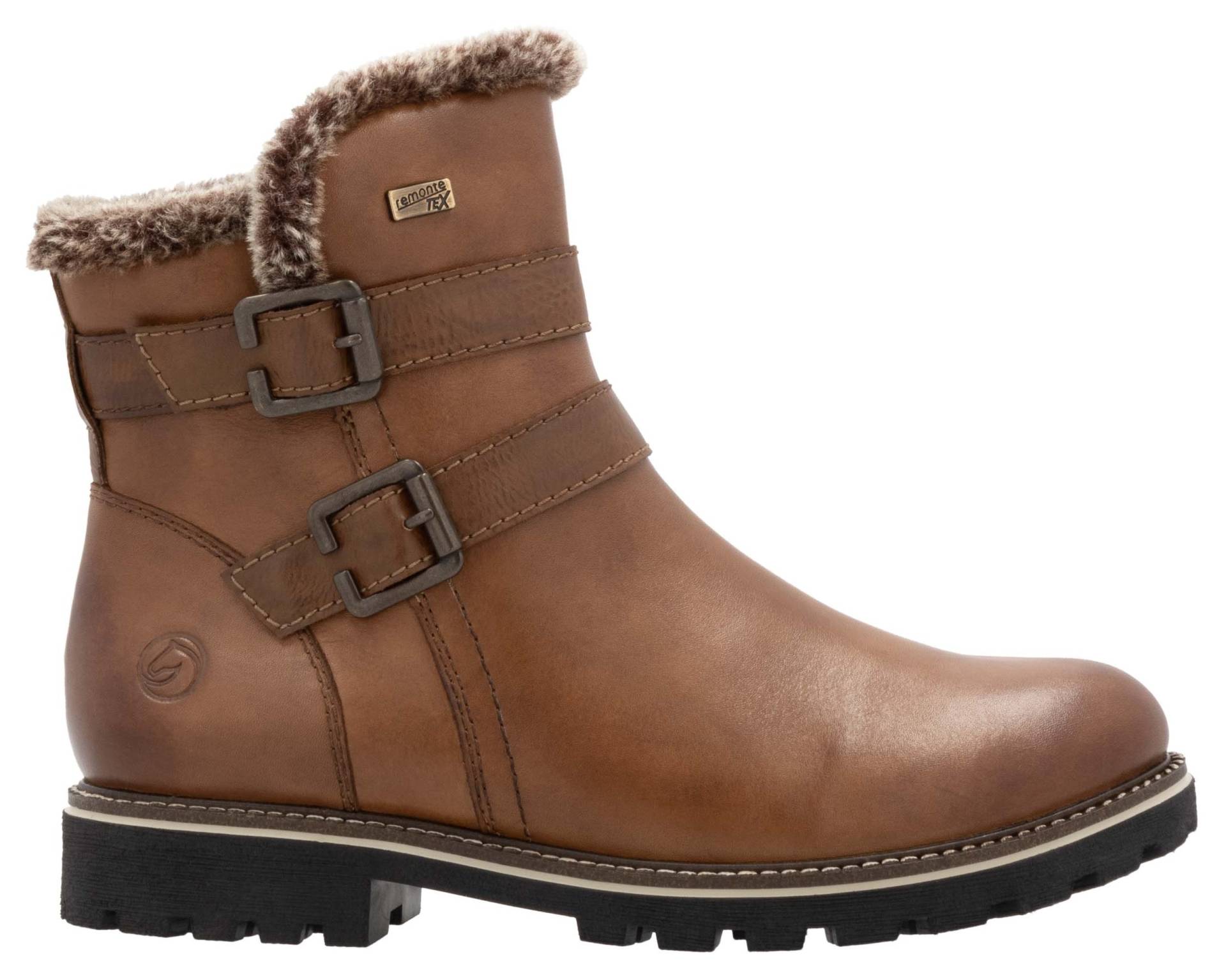 Remonte Winterboots, Blockabsatz, Winterstiefelette, Outdorrschuh mit TEX-Membran von Remonte