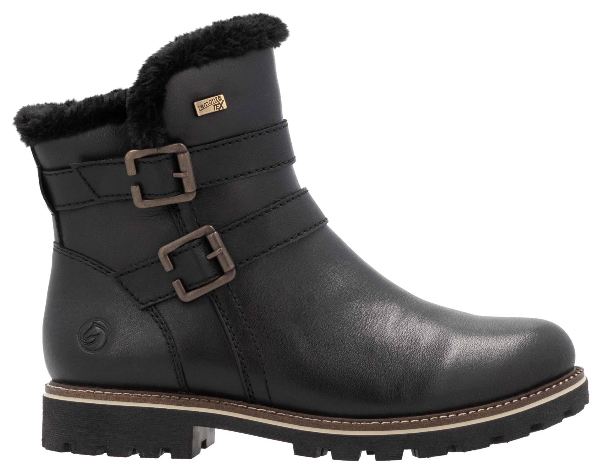 Remonte Winterboots, Blockabsatz, Winterstiefelette, Outdorrschuh mit TEX-Membran von Remonte