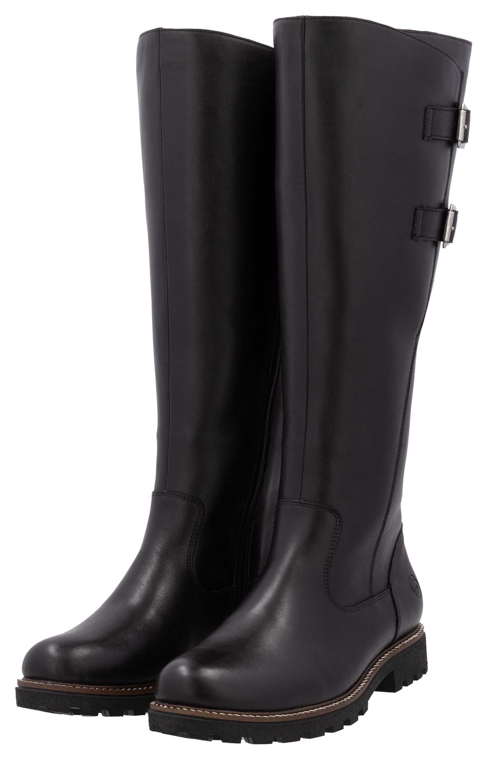 Remonte Winterstiefel, Blockabsatz, Stiefel, Langschaftstiefel mit Innenreissverschluss von Remonte