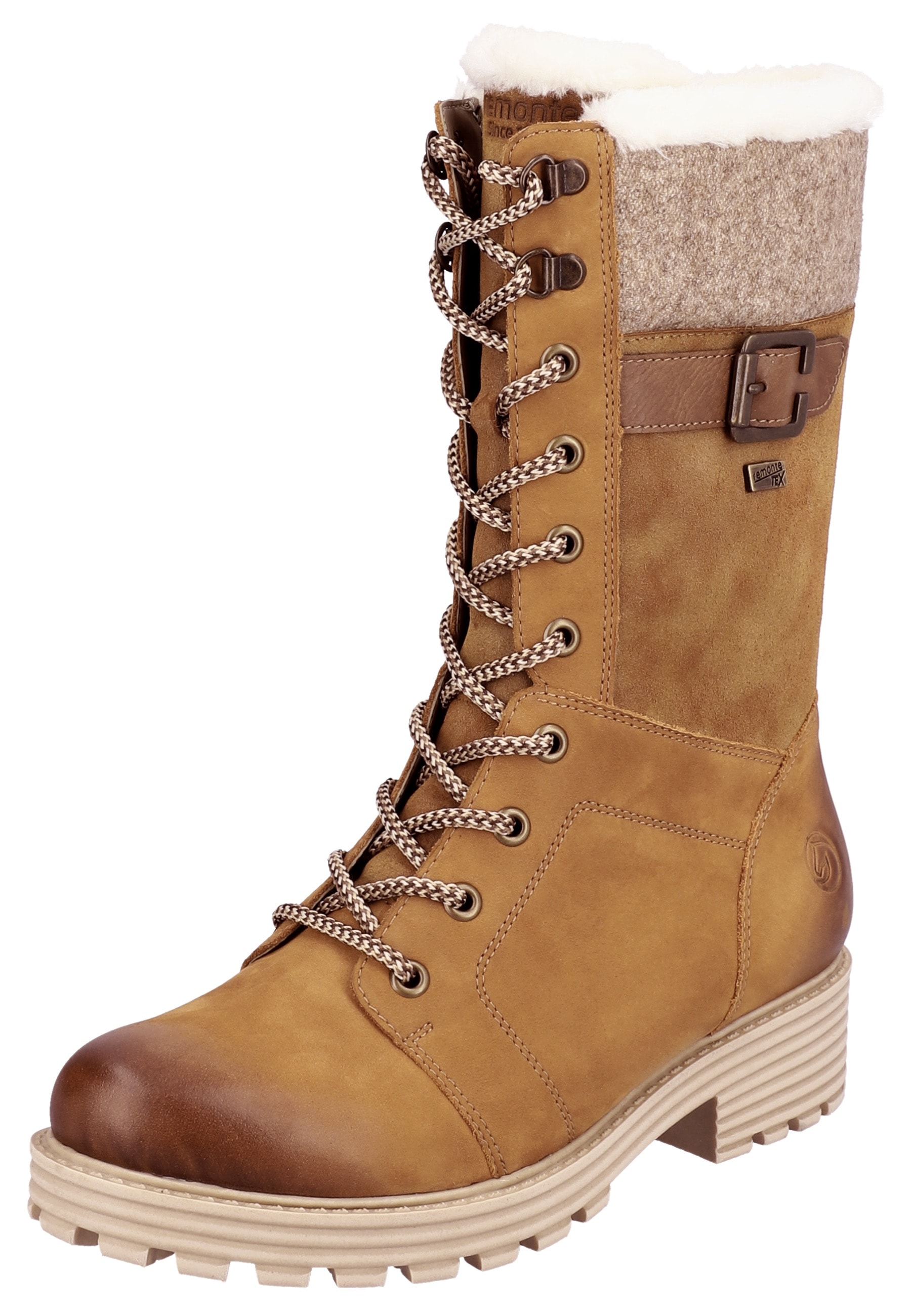 Remonte Winterstiefel, Blockabsatz, Schnürstiefel mit wasserabweisender remonte TEX-Membran Remonte Winterstiefel, Blockabsatz, Schnürstiefel mit wasserabweisender remonte TEX-Membran von Remonte