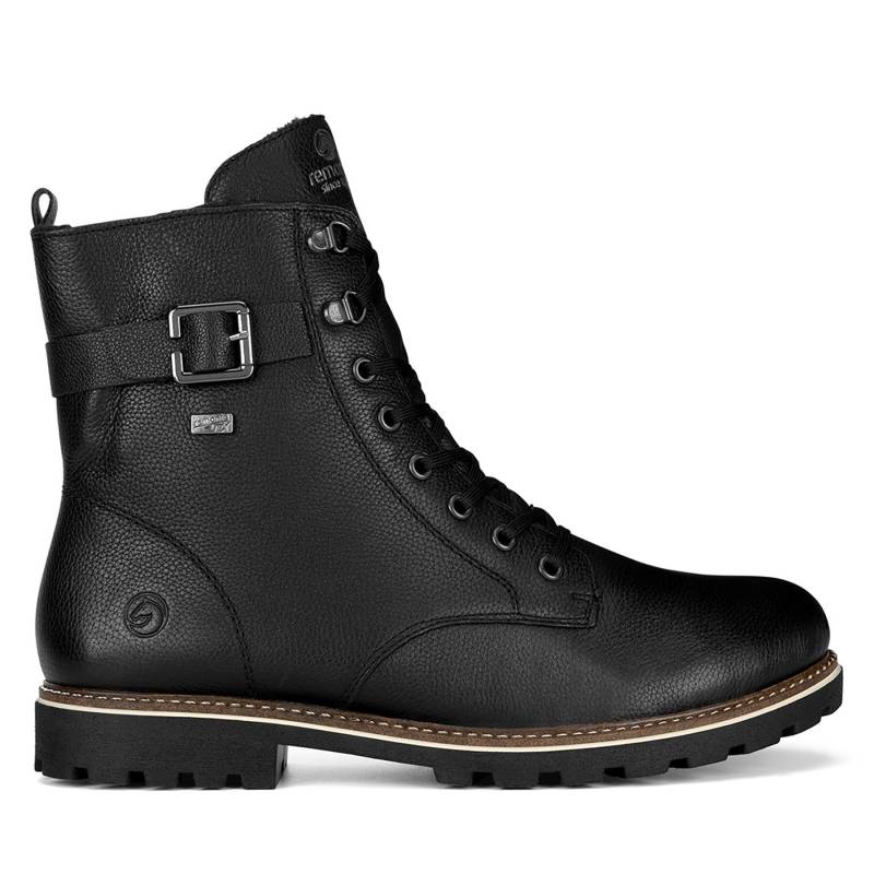 Schnürstiefeletten Remonte D8475-01 Schwarz von Remonte