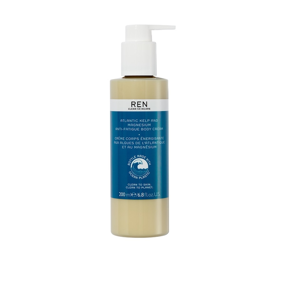 Ren Clean Skincare  Ren Clean Skincare Atlantic Kelp And Magnesium Anti-fatigue Body Cream koerpercreme 200.0 ml von Ren Clean Skincare