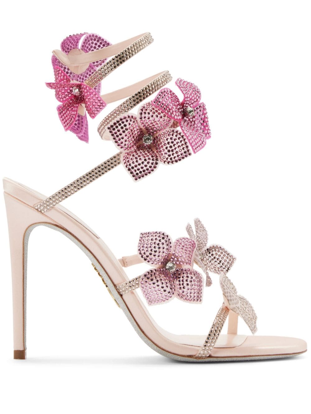 René Caovilla 105mm Floriane sandals - Pink von René Caovilla