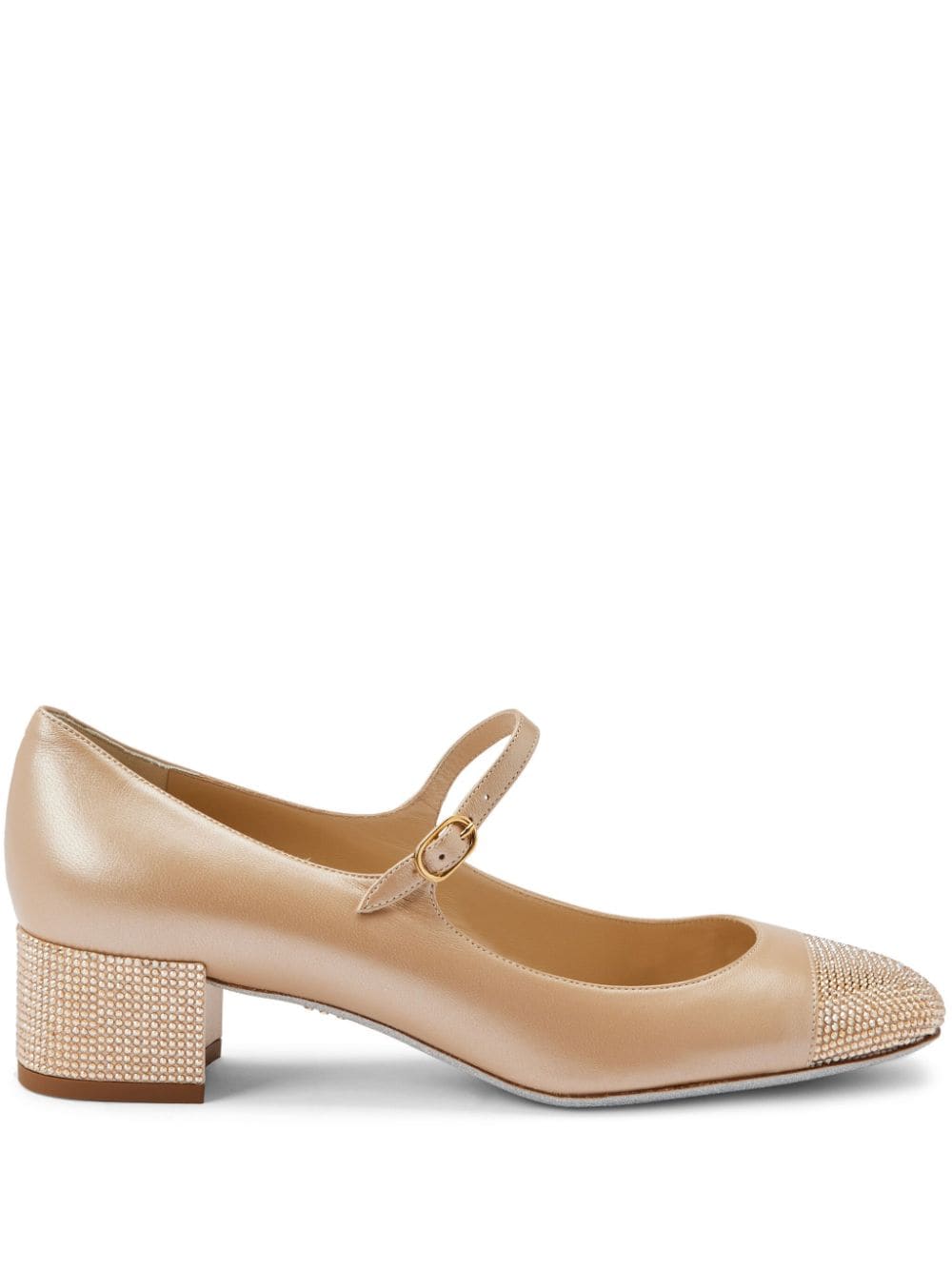 René Caovilla 40mm Kristen pumps - Neutrals von René Caovilla