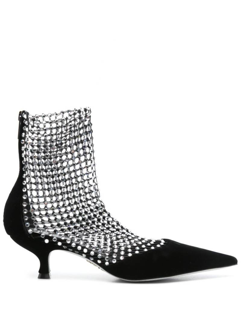 René Caovilla 50mm Galaxia boots - Black von René Caovilla