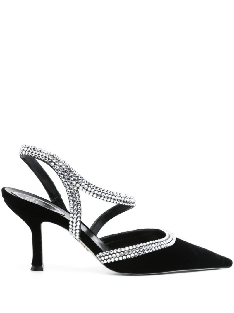 René Caovilla 80mm Lisa pumps - Black von René Caovilla