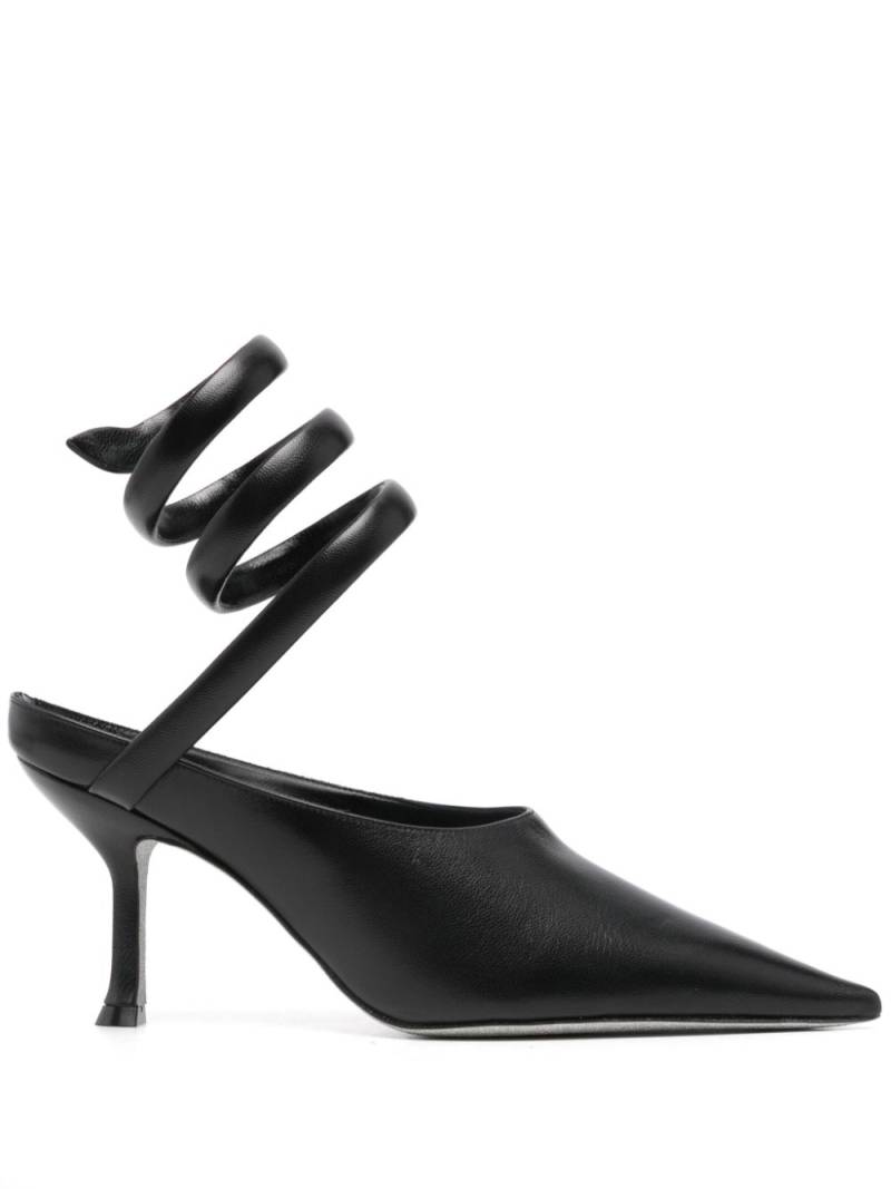 René Caovilla 85mm Cleo pumps - Black von René Caovilla