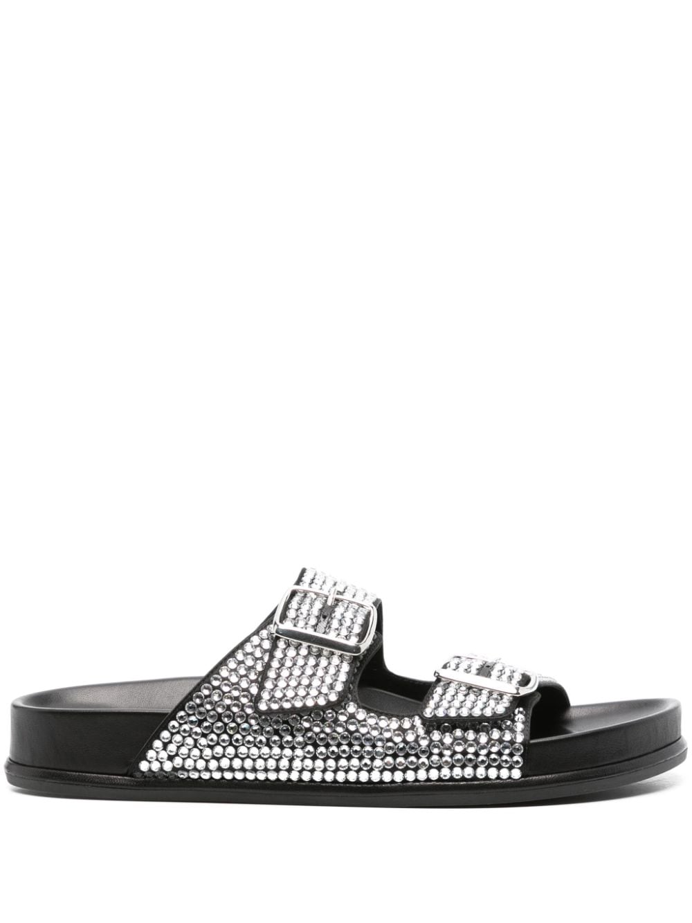 René Caovilla Emma crystal embellished sandals - Silver von René Caovilla