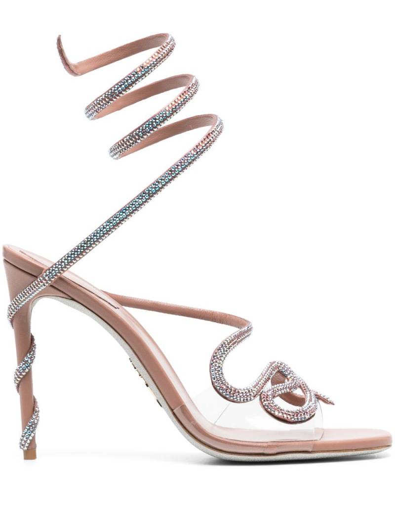 René Caovilla Rene Peggy 120mm sandals - Pink von René Caovilla