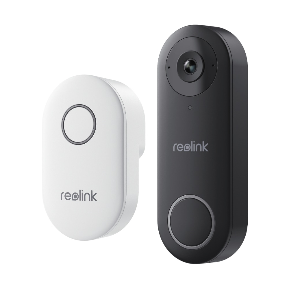 Reolink Smart Home Türklingel »D340W - 5MP Video-Türklingel & Chime«, Aussenbereich, 2,4/5 GHz WLAN, Personenerkennung, 2-Wege-Audio, arbeitet mit NVRs von Reolink